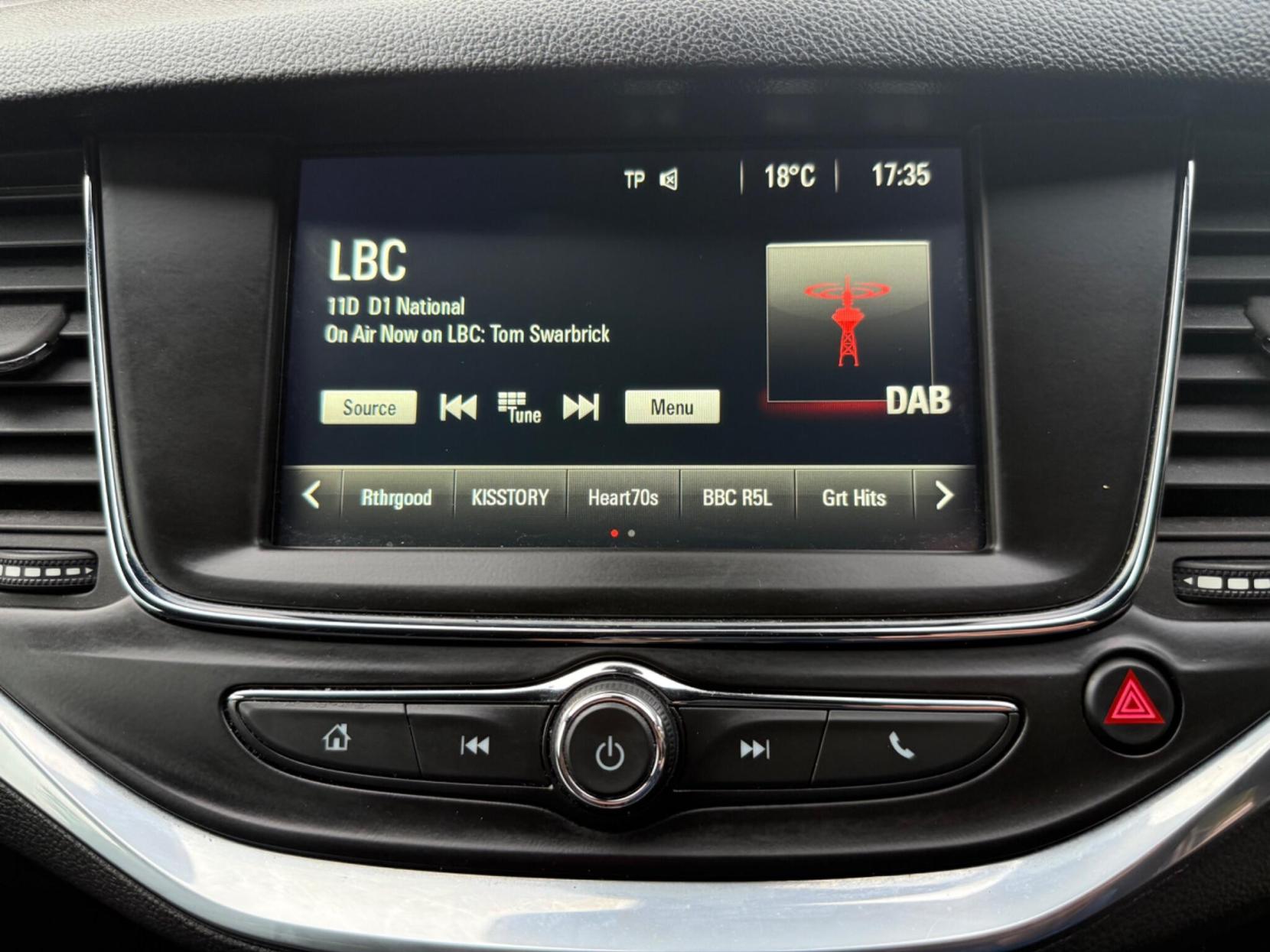 Vauxhall Astra 1.4i Turbo SRi Euro 6 5dr