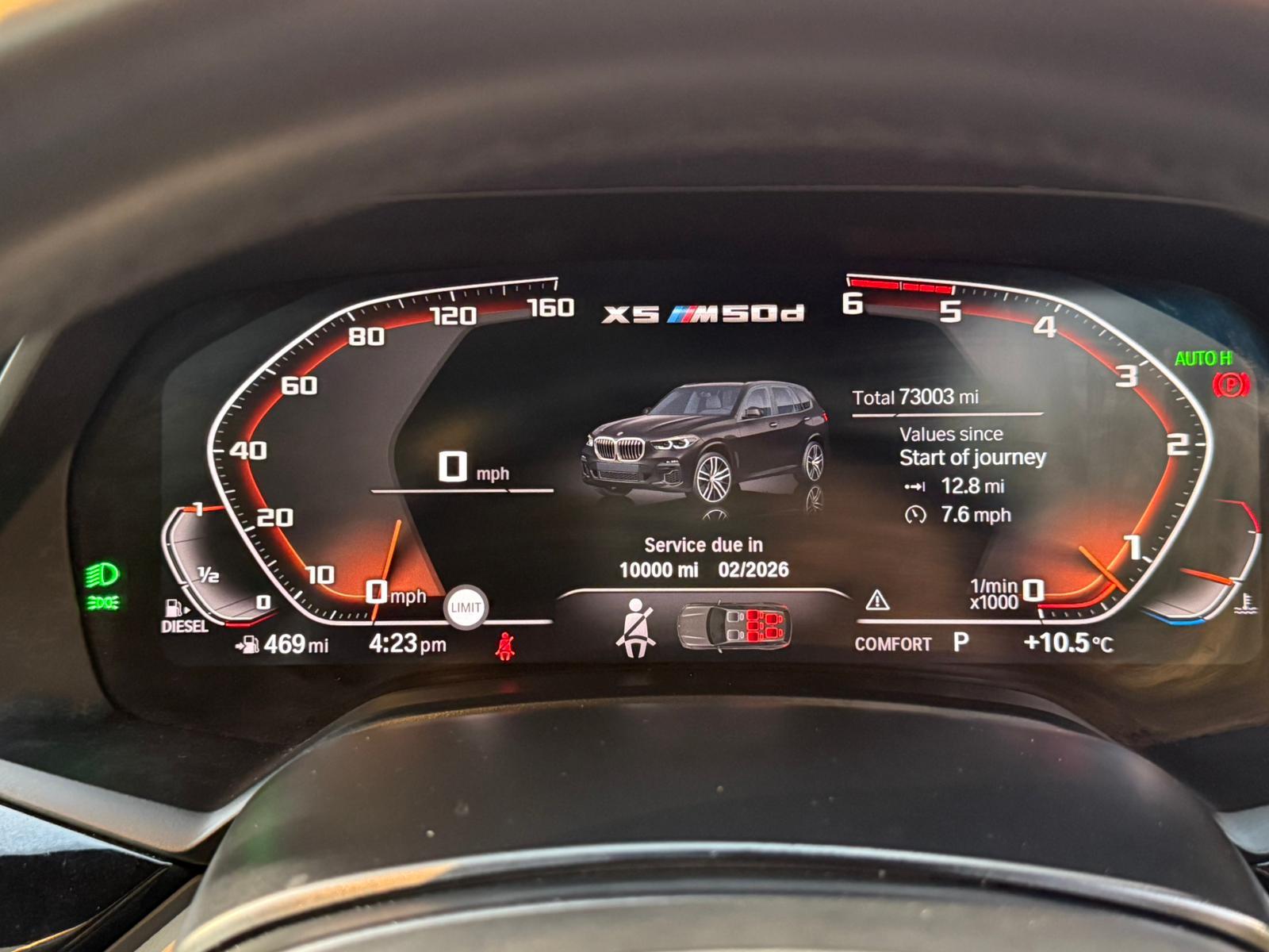BMW X5 3.0 M50d SUV 5dr Diesel Auto xDrive Euro 6 (s/s) (400 ps)