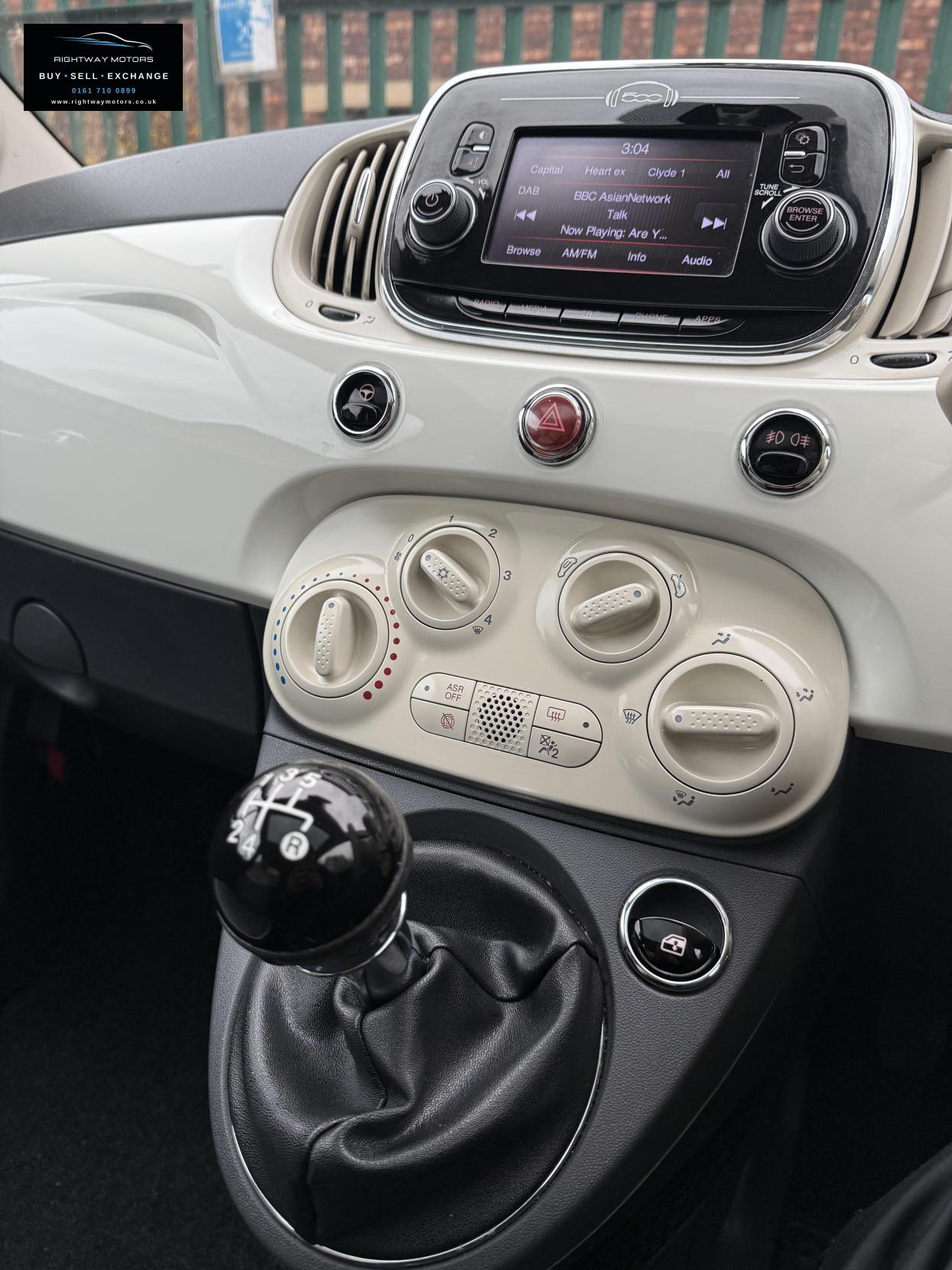 Fiat 500 1.2 Lounge Hatchback 3dr Petrol Manual Euro 6 (s/s) (69 bhp)