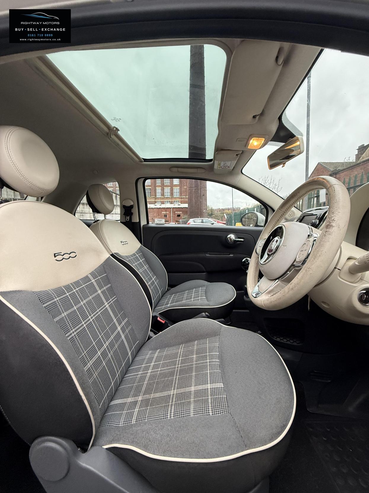 Fiat 500 1.2 Lounge Hatchback 3dr Petrol Manual Euro 6 (s/s) (69 bhp)