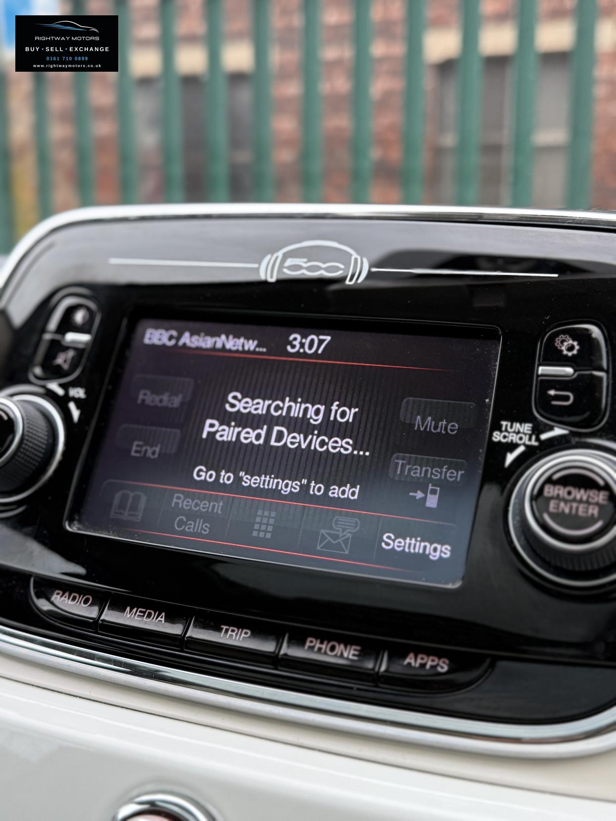 Fiat 500 1.2 Lounge Hatchback 3dr Petrol Manual Euro 6 (s/s) (69 bhp)