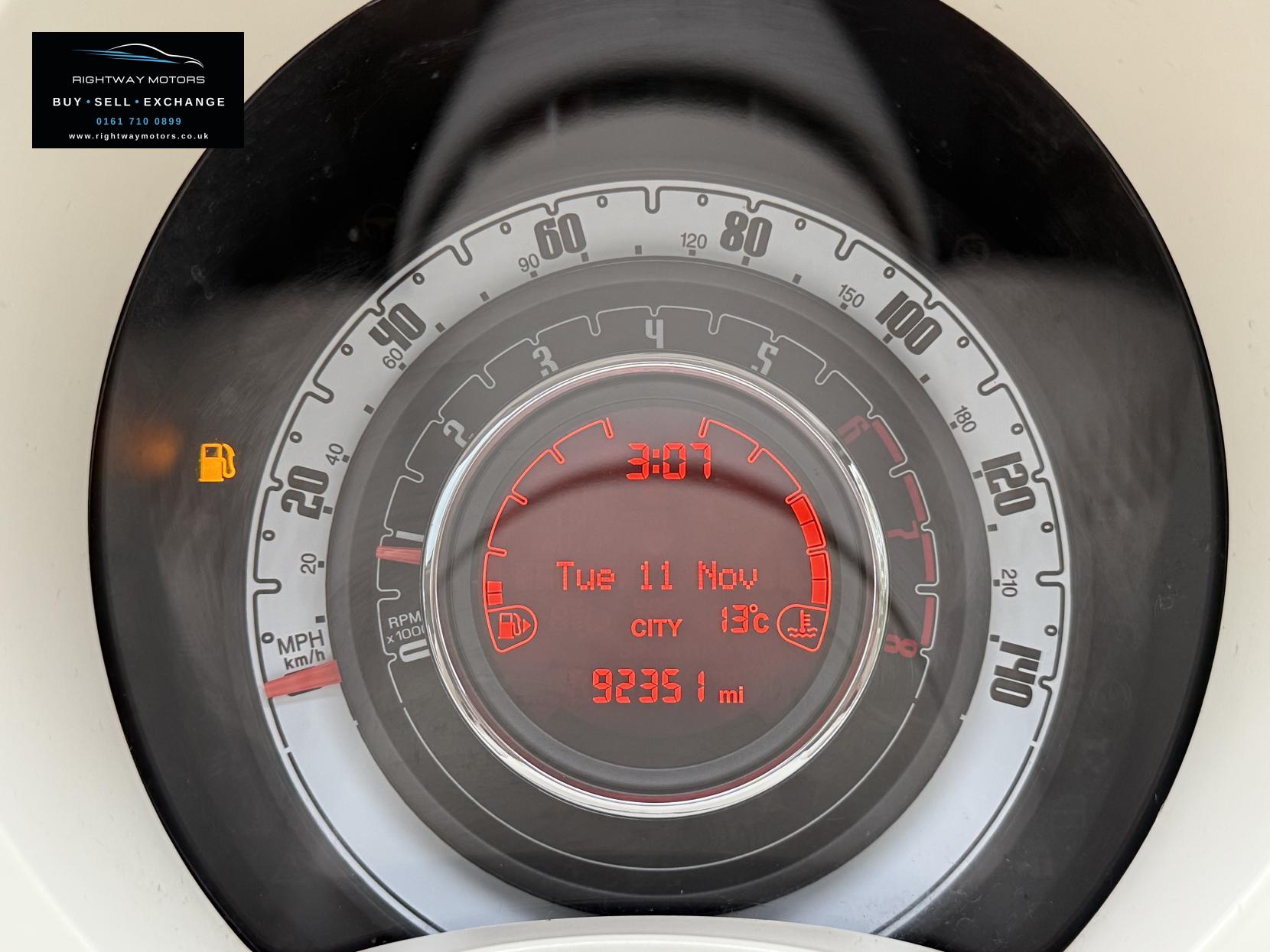 Fiat 500 1.2 Lounge Hatchback 3dr Petrol Manual Euro 6 (s/s) (69 bhp)