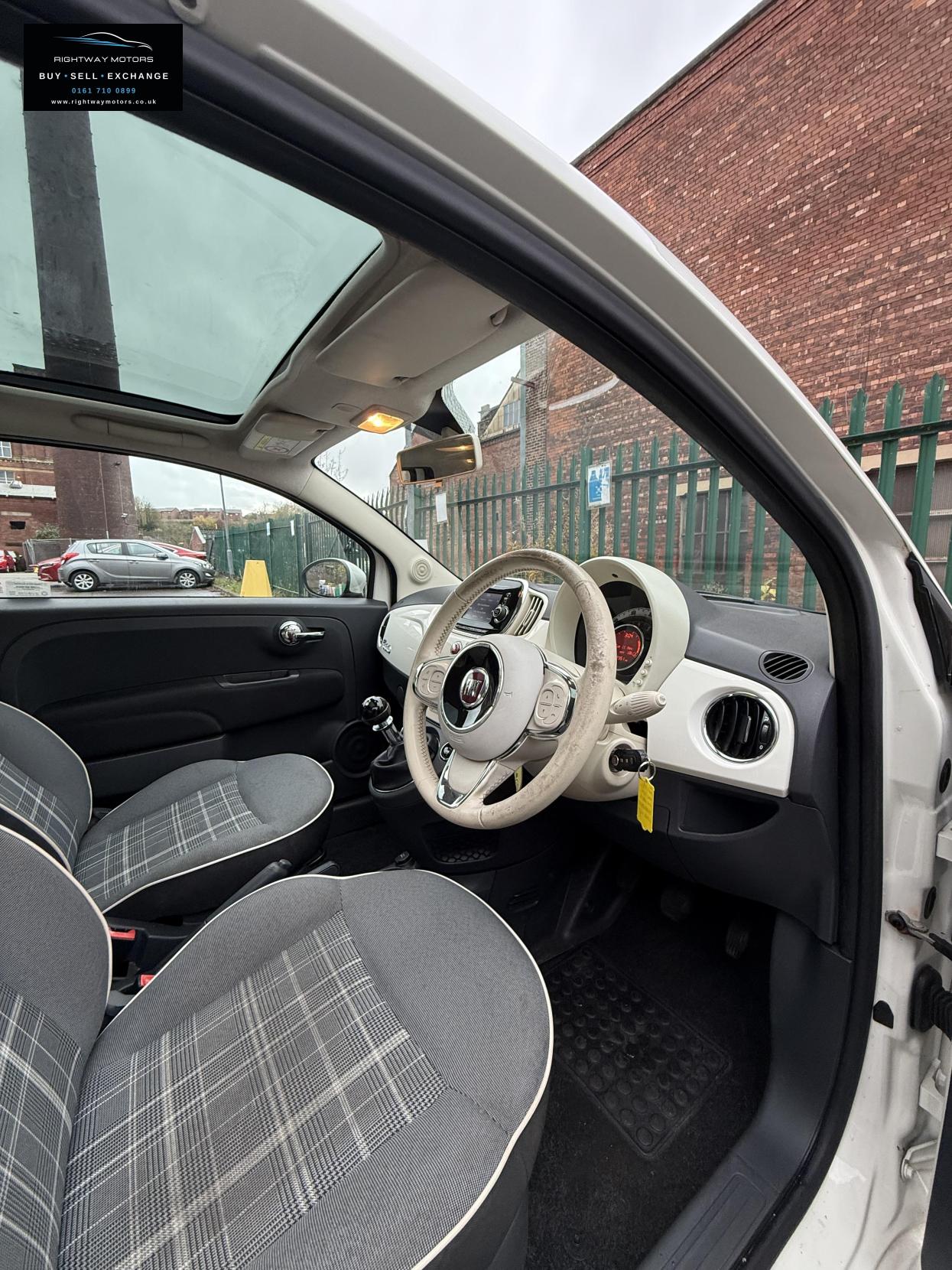 Fiat 500 1.2 Lounge Hatchback 3dr Petrol Manual Euro 6 (s/s) (69 bhp)