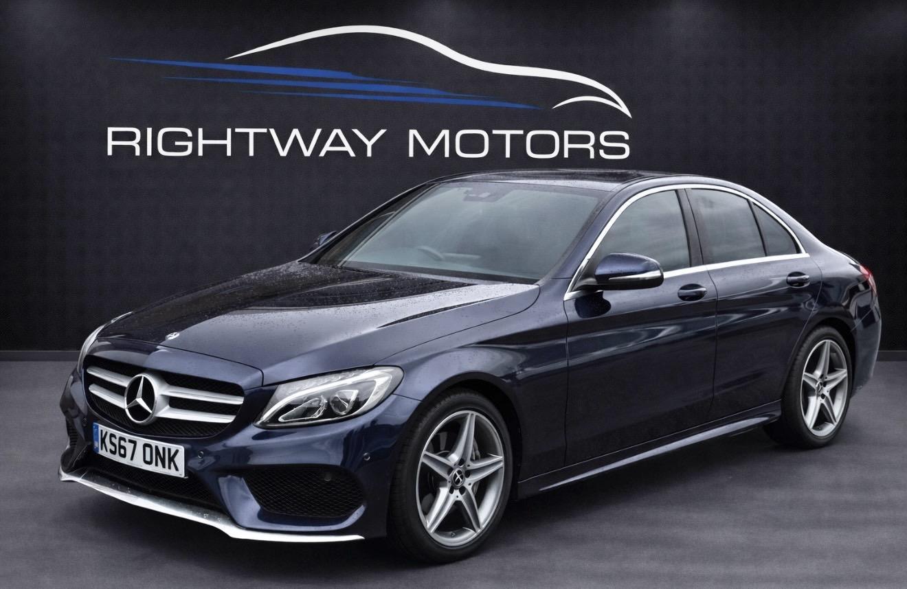 Mercedes-Benz C Class 2.1 C220d AMG Line Saloon 4dr Diesel G-Tronic+ Euro 6 (s/s) (170 ps)